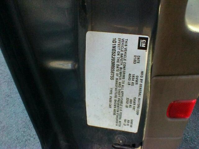 1G1NE52J93M658755 - 2003 CHEVROLET MALIBU LS GRAY photo 10