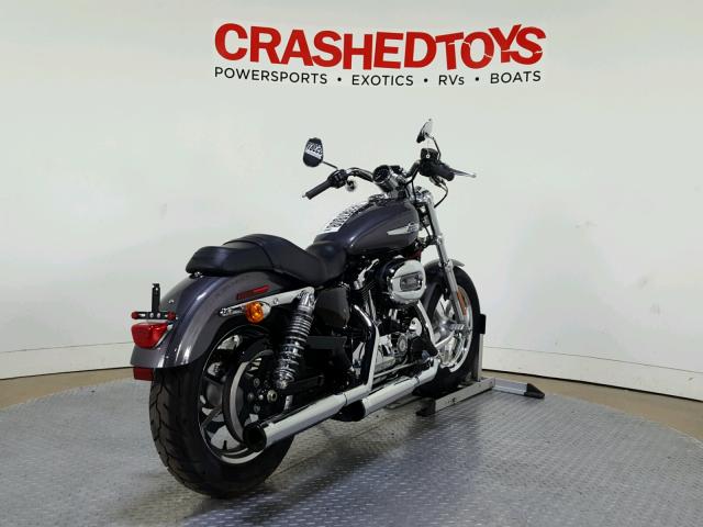 1HD1CT312GC416477 - 2016 HARLEY-DAVIDSON XL1200 C GRAY photo 8