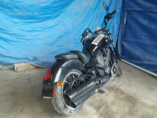 5VPGA36N0E3036083 - 2014 VICTORY MOTORCYCLES VEGAS 8-BA BLACK photo 4