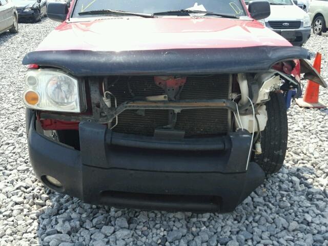 1N6ED27T32C394131 - 2002 NISSAN FRONTIER RED photo 9