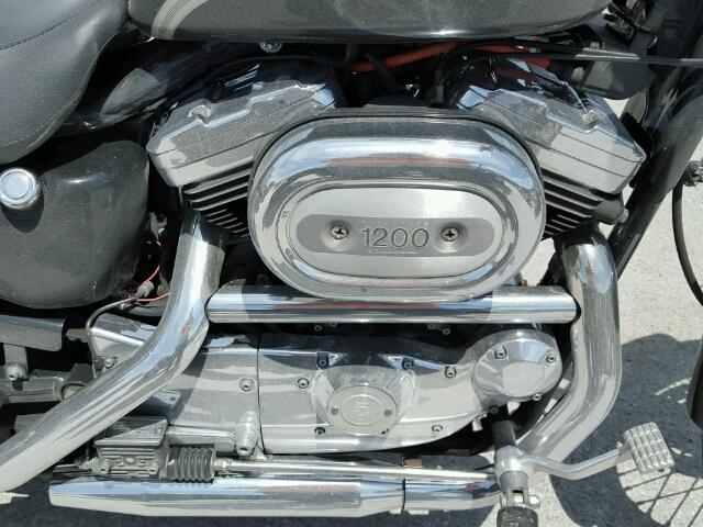 1HD1CGP163K460595 - 2003 HARLEY-DAVIDSON XL1200 C BLACK photo 7