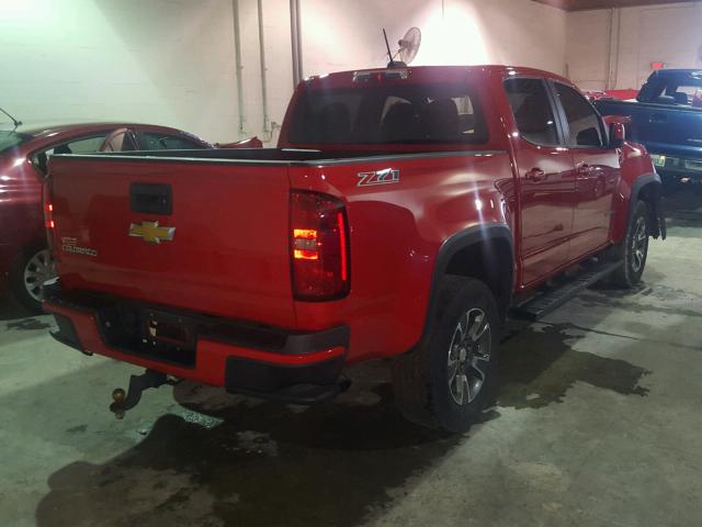 1GCGSCE36F1162439 - 2015 CHEVROLET COLORADO Z RED photo 4