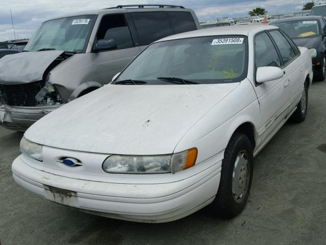 1FALP52U3SG209707 - 1995 FORD TAURUS GL WHITE photo 2