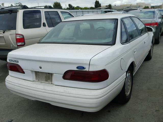 1FALP52U3SG209707 - 1995 FORD TAURUS GL WHITE photo 4