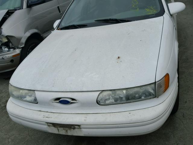 1FALP52U3SG209707 - 1995 FORD TAURUS GL WHITE photo 7