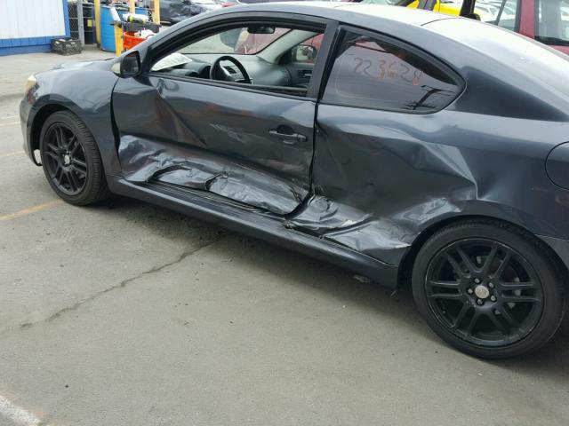 JTKDE177160092152 - 2006 TOYOTA SCION TC 灰色 照片 9