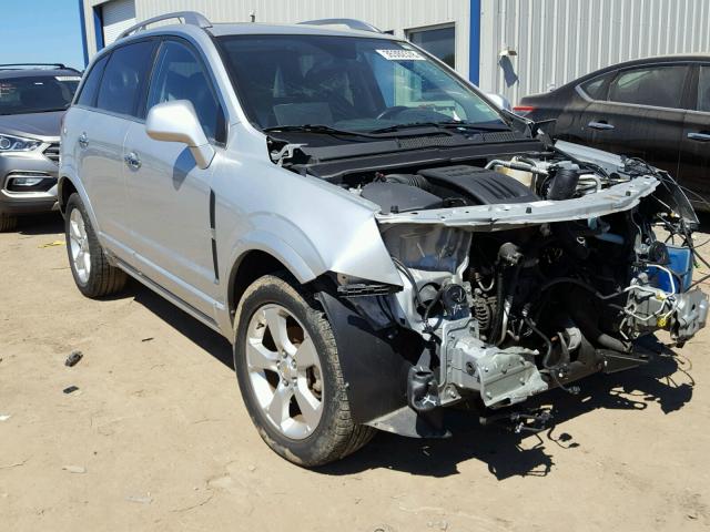 3GNAL4EK3ES664104 - 2014 CHEVROLET CAPTIVA LT SILVER photo 1