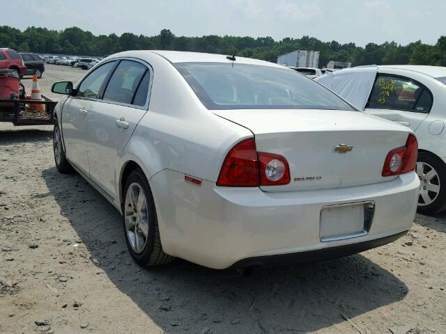 1G1ZD5EB7AF133347 - 2010 CHEVROLET MALIBU 2LT WHITE photo 3