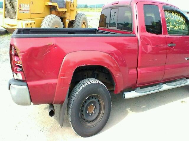 5TETU62N55Z100034 - 2005 TOYOTA TACOMA PRE RED photo 9