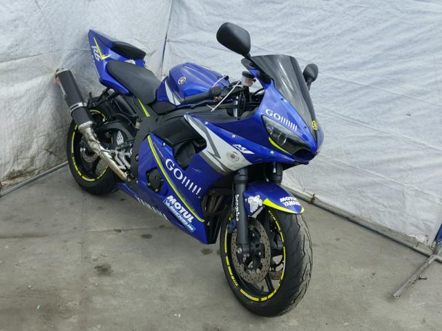 JYARJ06Y64A002980 - 2004 YAMAHA YZFR6 L BLUE photo 1