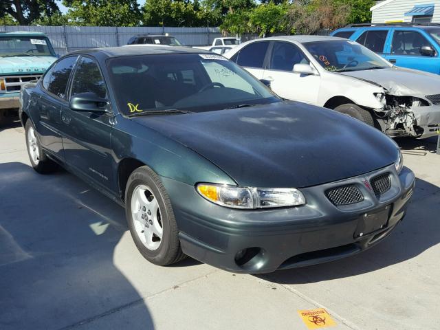 1G2WK52J31F261682 - 2001 PONTIAC GRAND PRIX GREEN photo 1