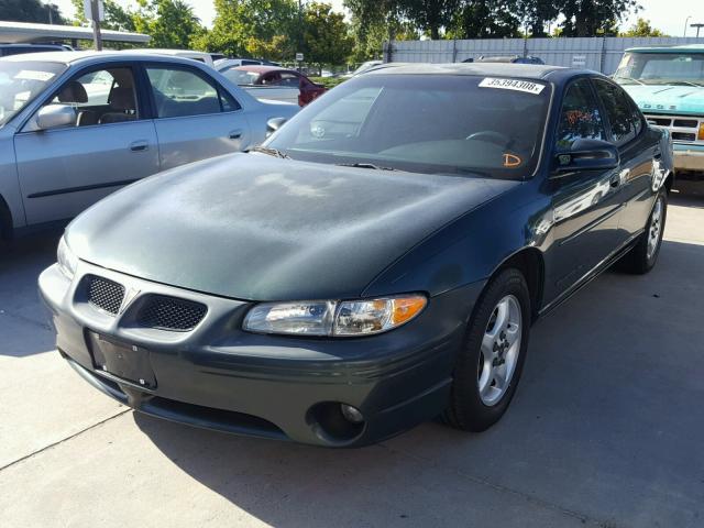 1G2WK52J31F261682 - 2001 PONTIAC GRAND PRIX GREEN photo 2