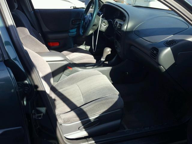 1G2WK52J31F261682 - 2001 PONTIAC GRAND PRIX GREEN photo 5