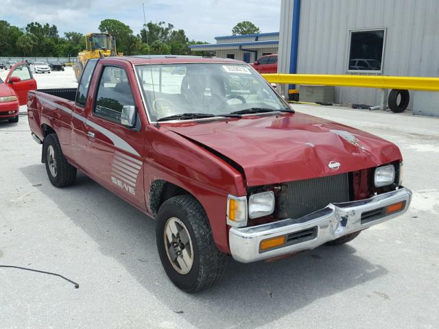 1N6HD16S6PC423581 - 1993 NISSAN TRUCK KING RED photo 1