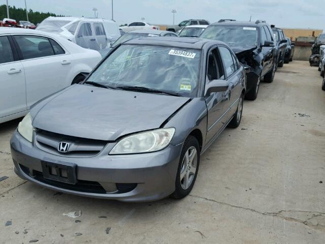 2HGES268X4H588873 - 2004 HONDA CIVIC EX 灰色 照片 2