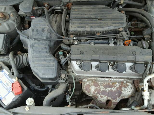 2HGES268X4H588873 - 2004 HONDA CIVIC EX 灰色 照片 7