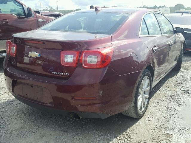 1G11E5SA3GF105852 - 2016 CHEVROLET MALIBU LIM 勃艮第红 照片 4