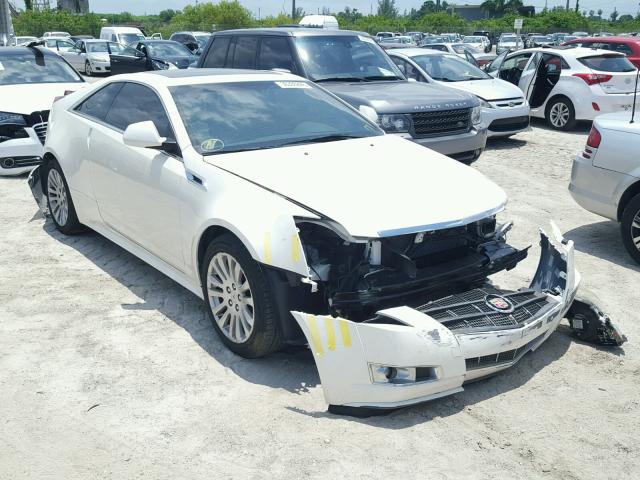 1G6DK1ED6B0132411 - 2011 CADILLAC CTS PERFOR WHITE photo 1