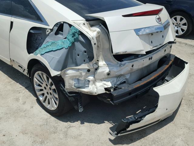 1G6DK1ED6B0132411 - 2011 CADILLAC CTS PERFOR Beyaz fotoğraf 9