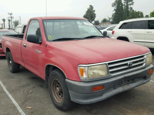 JT4UD10D2S0009462 - 1995 TOYOTA T100 RED photo 1