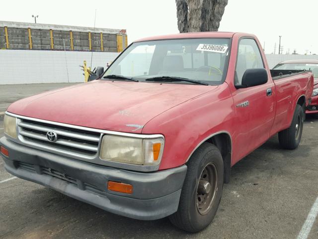 JT4UD10D2S0009462 - 1995 TOYOTA T100 RED photo 2