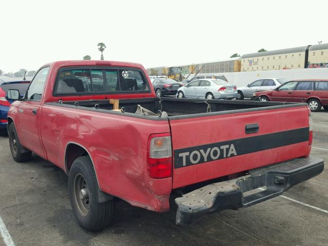 JT4UD10D2S0009462 - 1995 TOYOTA T100 RED photo 3