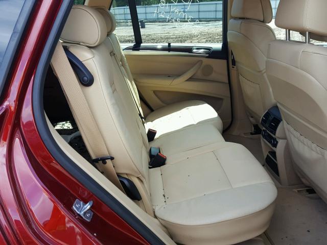 5UXZW0C55D0B92424 - 2013 BMW X5 XDRIVE3 RED photo 6
