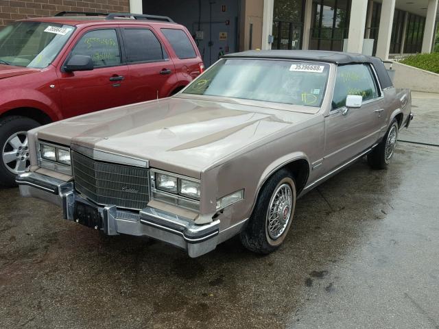 1G6AL5782DE621529 - 1983 CADILLAC ELDORADO GOLD photo 2