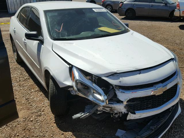 1G11B5SL3EF116762 - 2014 CHEVROLET MALIBU LS WHITE photo 1