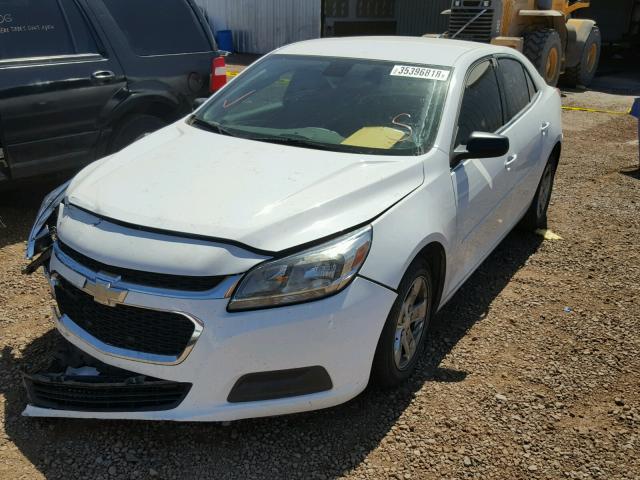 1G11B5SL3EF116762 - 2014 CHEVROLET MALIBU LS WHITE photo 2