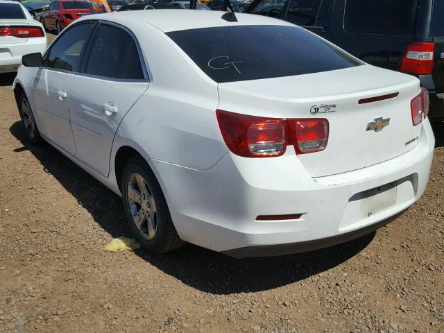 1G11B5SL3EF116762 - 2014 CHEVROLET MALIBU LS WHITE photo 3