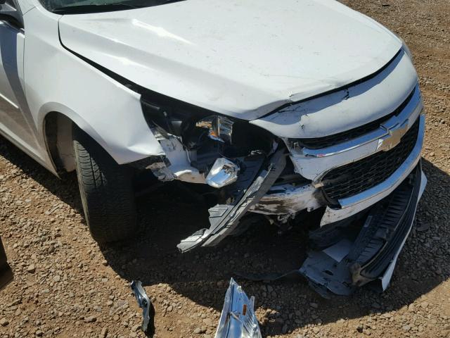 1G11B5SL3EF116762 - 2014 CHEVROLET MALIBU LS WHITE photo 9