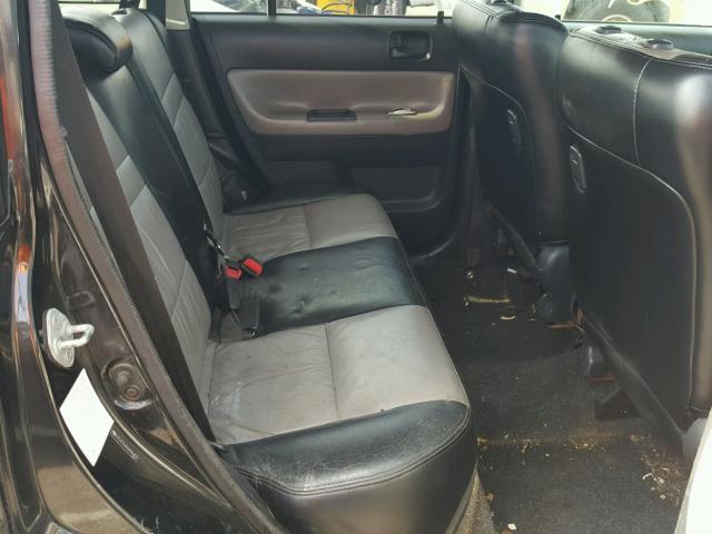JTLKT324064046452 - 2006 TOYOTA SCION XB BLACK photo 6