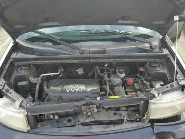 JTLKT324064046452 - 2006 TOYOTA SCION XB BLACK photo 7
