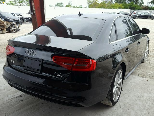 WAUFFAFL3EN036661 - 2014 AUDI A4 PREMIUM BLACK photo 4