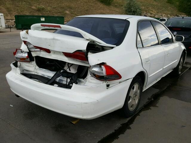 1HGCG16561A014547 - 2001 HONDA ACCORD EX WHITE photo 4