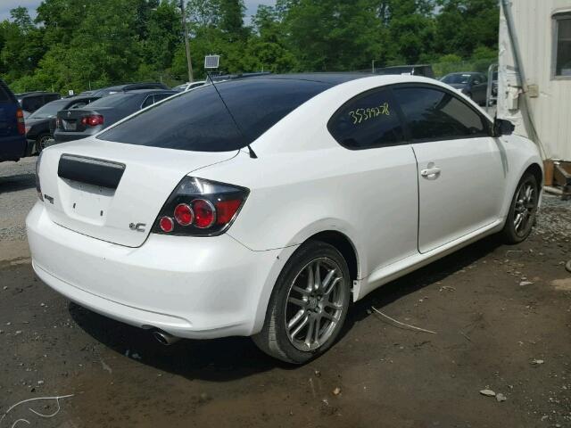 JTKDE167790283421 - 2009 TOYOTA SCION TC 白色 照片 4