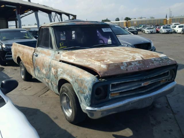 CE147Z139195 - 1967 CHEVROLET PICK UP GREEN photo 1