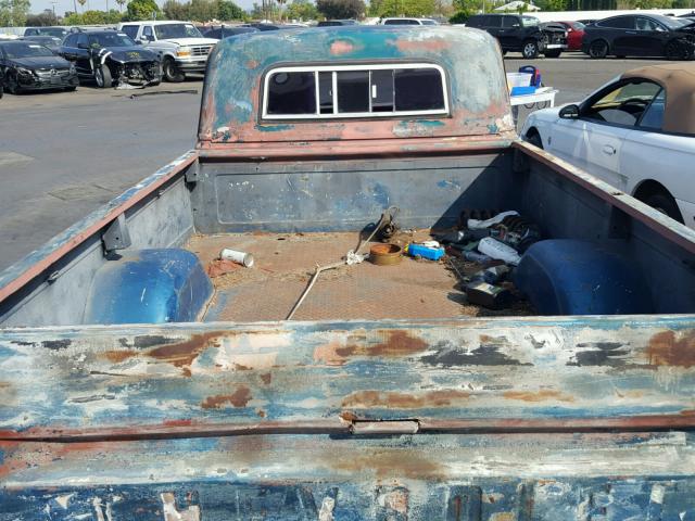 CE147Z139195 - 1967 CHEVROLET PICK UP GREEN photo 6