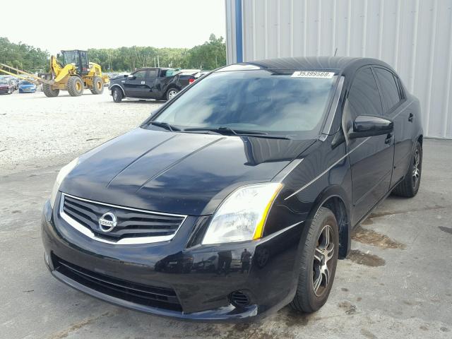 3N1AB6AP7AL627525 - 2010 NISSAN SENTRA 2.0 BLACK photo 2