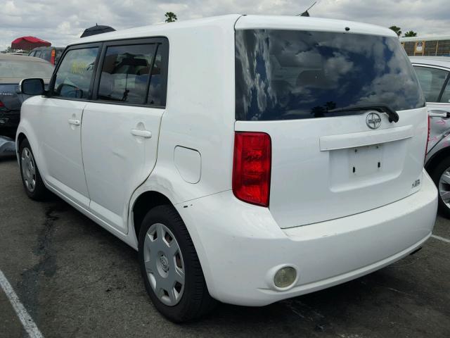 JTLZE4FE0A1101588 - 2010 TOYOTA SCION XB WHITE photo 3
