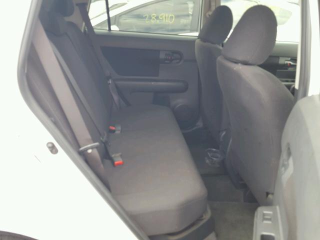 JTLZE4FE0A1101588 - 2010 TOYOTA SCION XB WHITE photo 6