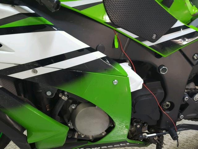 JKAZXCJ14FA024178 - 2015 KAWASAKI ZX1000 J GREEN photo 11