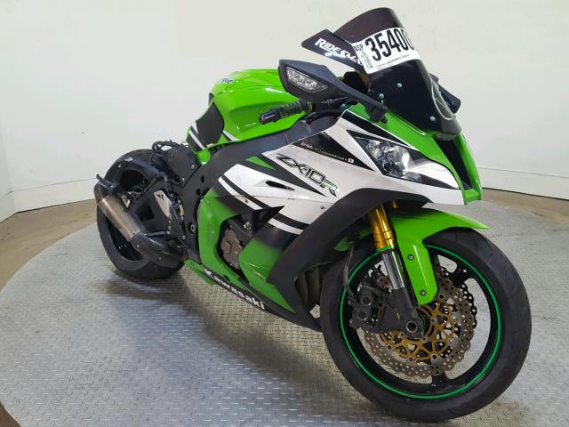 JKAZXCJ14FA024178 - 2015 KAWASAKI ZX1000 J GREEN photo 2