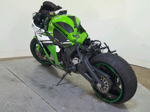 JKAZXCJ14FA024178 - 2015 KAWASAKI ZX1000 J GREEN photo 6