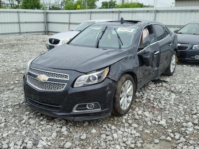 1G11H5SA6DF152523 - 2013 CHEVROLET MALIBU LTZ 黑色 照片 2