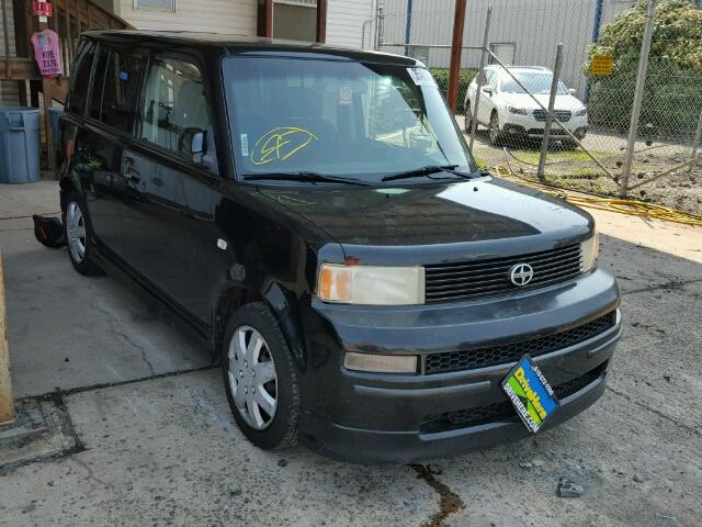 JTLKT324440168493 - 2004 TOYOTA SCION XB BLACK photo 1