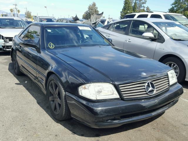 WDBFA68F01F197400 - 2001 MERCEDES-BENZ SL 500 BLACK photo 1