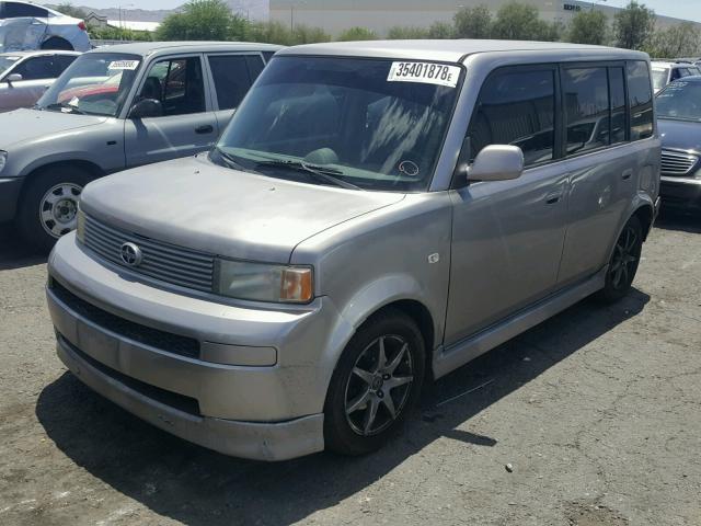 JTLKT324X64081001 - 2006 TOYOTA SCION XB ვერცხლისფერი ფოტო 2