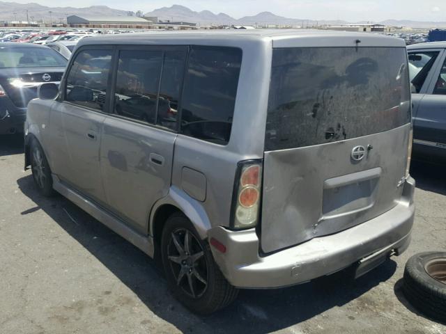 JTLKT324X64081001 - 2006 TOYOTA SCION XB ვერცხლისფერი ფოტო 3